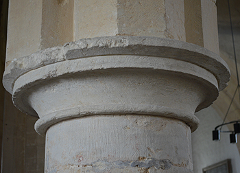 A capital in the south arcade March 2014
